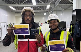 Apprentice of the quarter